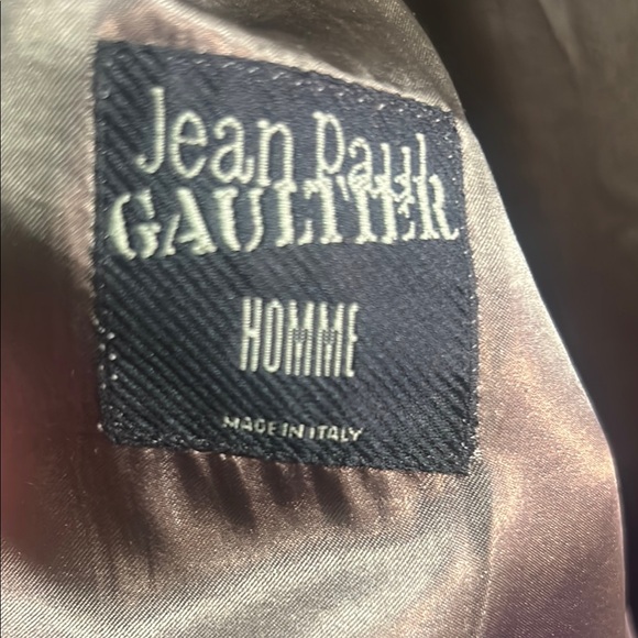 Jean Paul Gaultier Homme silk-Velvet smoking jacket - Picture 2 of 4